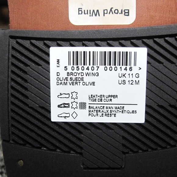 CLARKS MEN'S BROYD WING Sized 12 - Picture 8 of 11